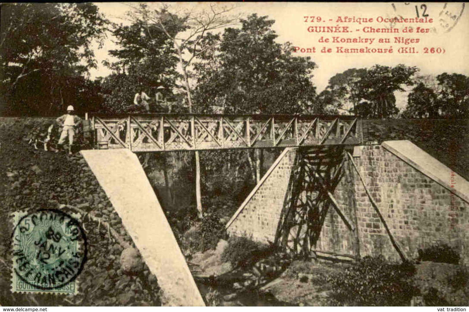 GUINÉE - Carte Postale - Chemin De Fer De Konakry - Pont De Kamakouré  - L 29730 - Guinée Française