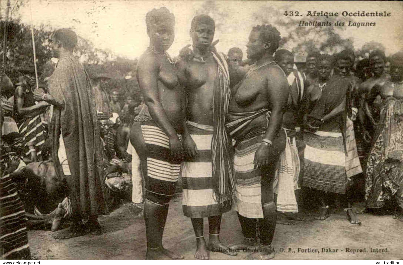 A.O.F. - Carte Postale - Habitants Des Lagunes - L 29731 - Afrique