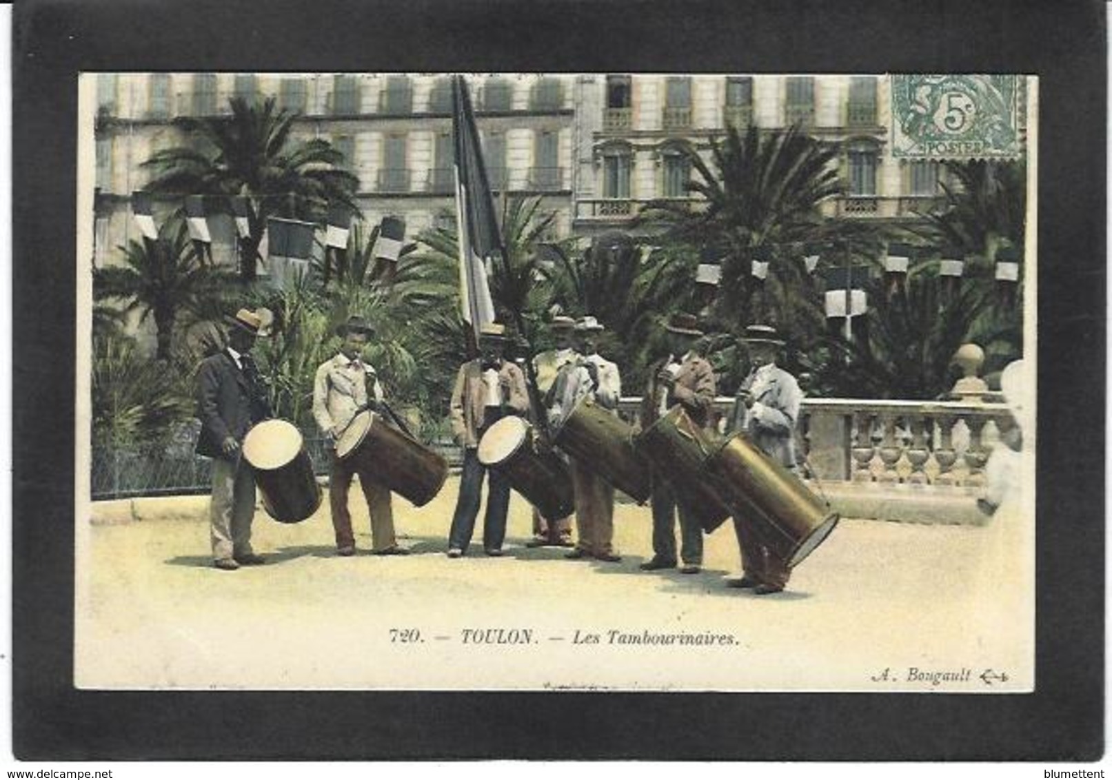 CPA Provence Région Circulé Musique Tambourins Toulon - Provence-Alpes-Côte D'Azur