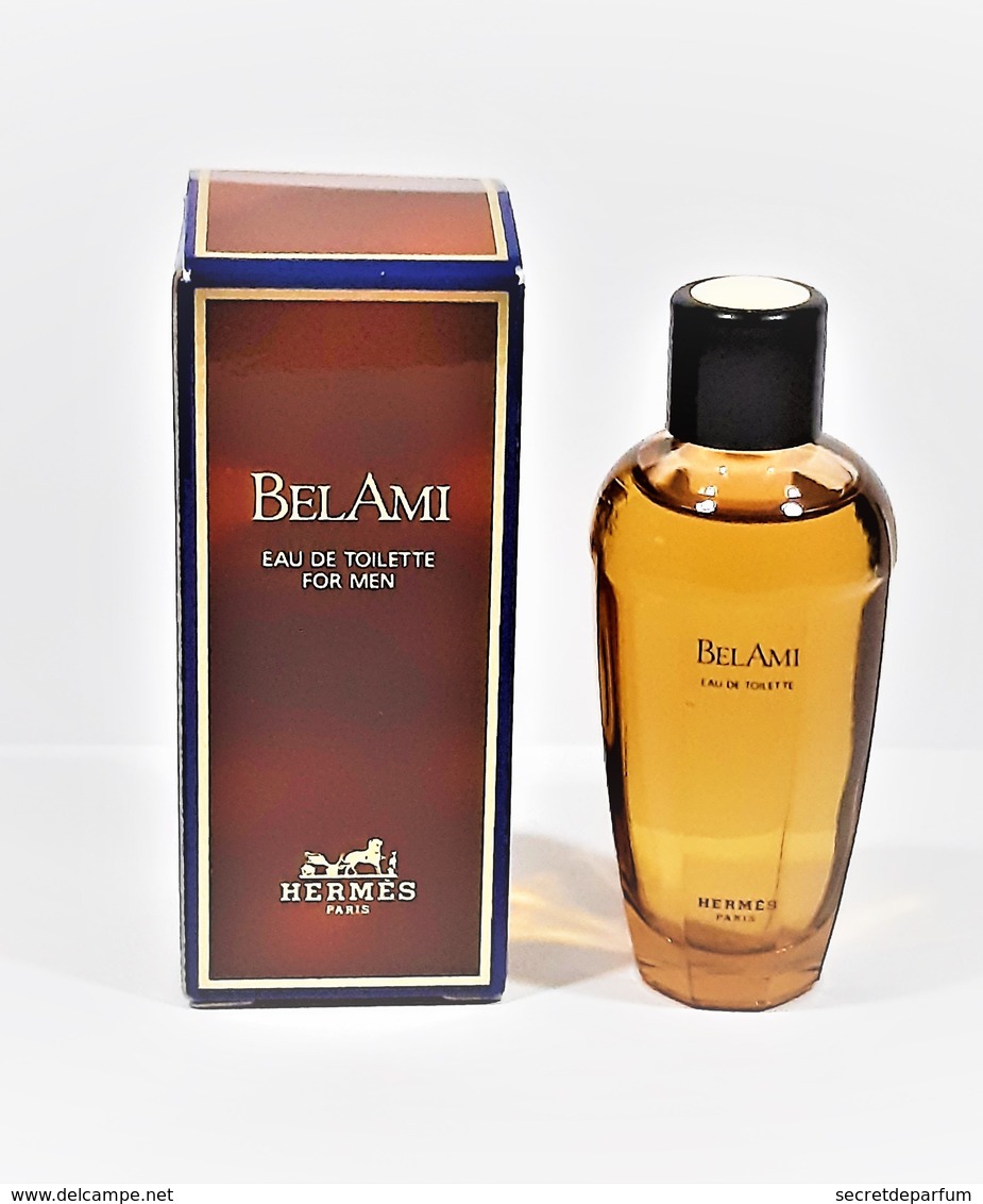 Miniatures De Parfum BEL AMI De HERMES EDT  8 Ml + Boite - Miniatures Hommes (avec Boite)