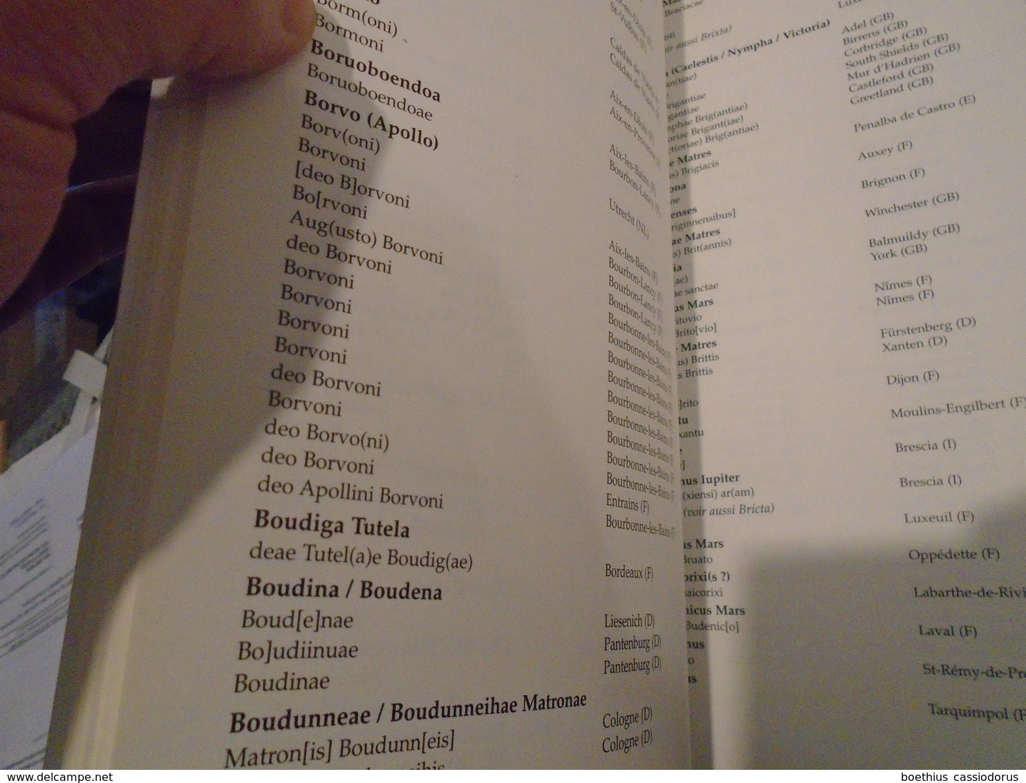 REPERTOIRE DES DIEUX GAULOIS  2001  NICOLE JUFER Et THIERRY LUGINBÜHL / EPUISE - Archeology