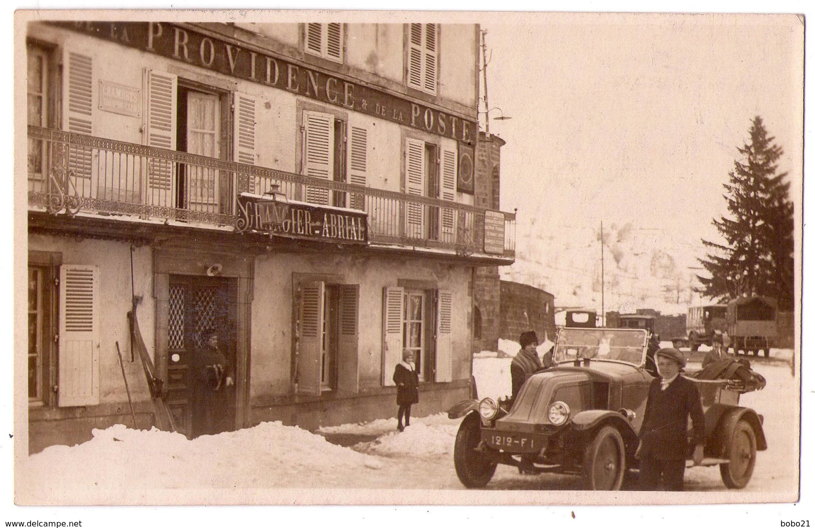 4716 - Besse ( 63 ) - Carte Photographique Sans Titre - ( Annotée Par Le Précédent Collectionneur ) - - Besse Et Saint Anastaise