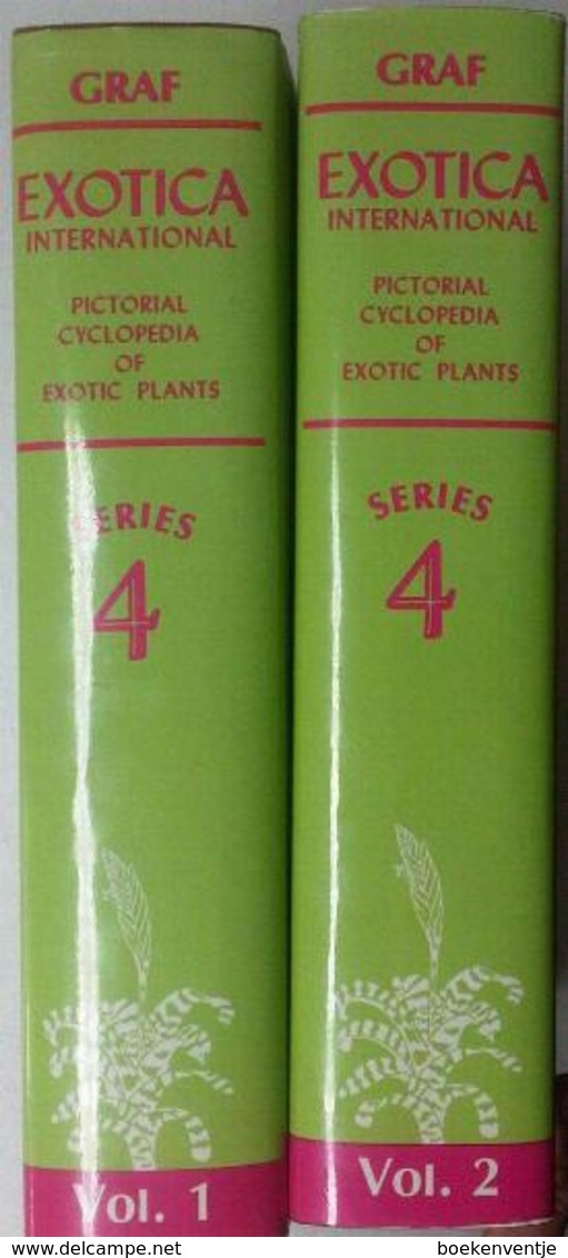 Exotica Series 4 / Pictorial Cyclopedia Of Exotic Plants From Tropical And Near-tropic Regions / Libray Edition - Encyclopedieën