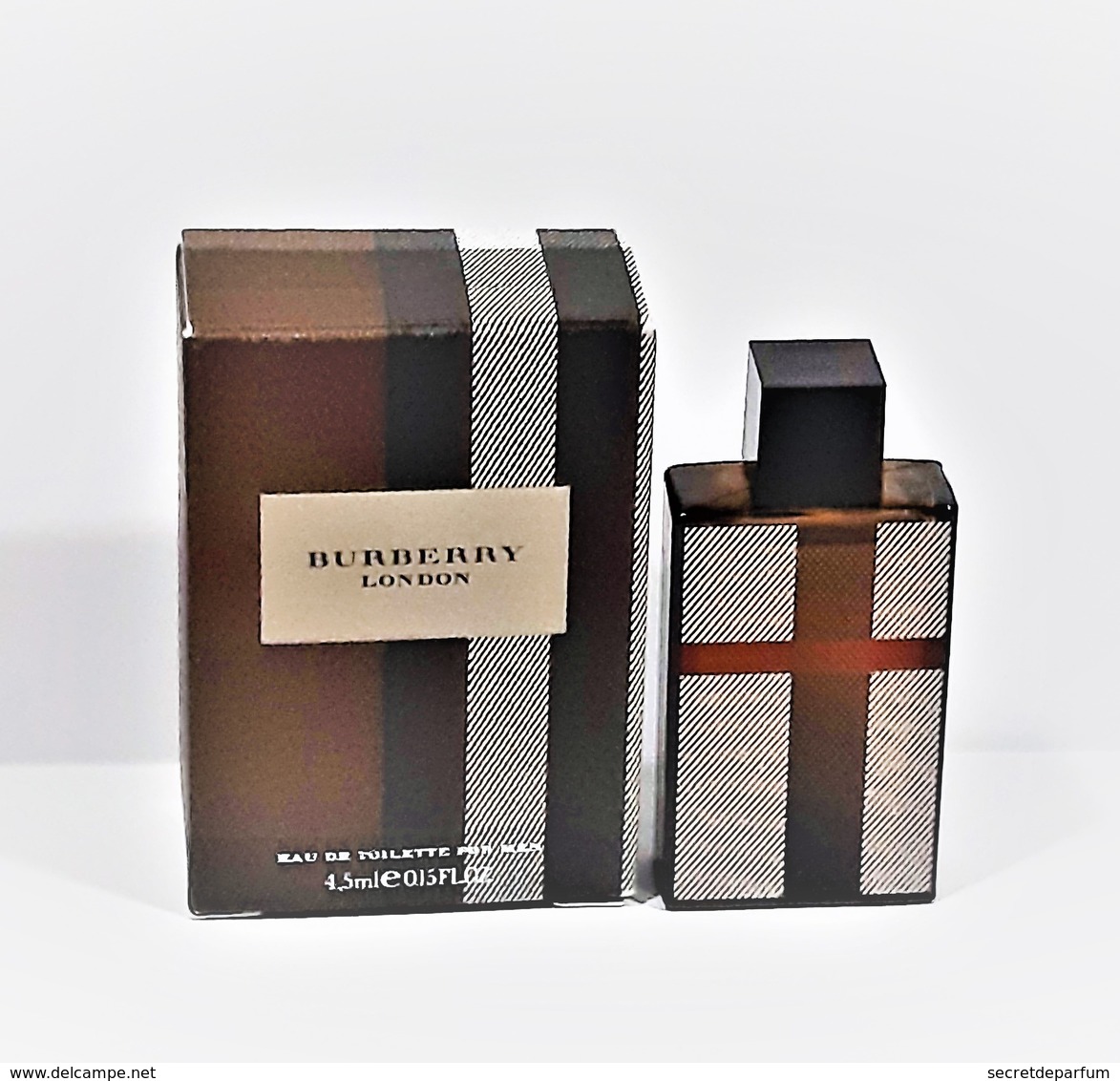 Miniatures De Parfum BURBERRY  LONDON  EDT For Men 4.5 Ml + Boite - Miniaturen Herrendüfte (mit Verpackung)