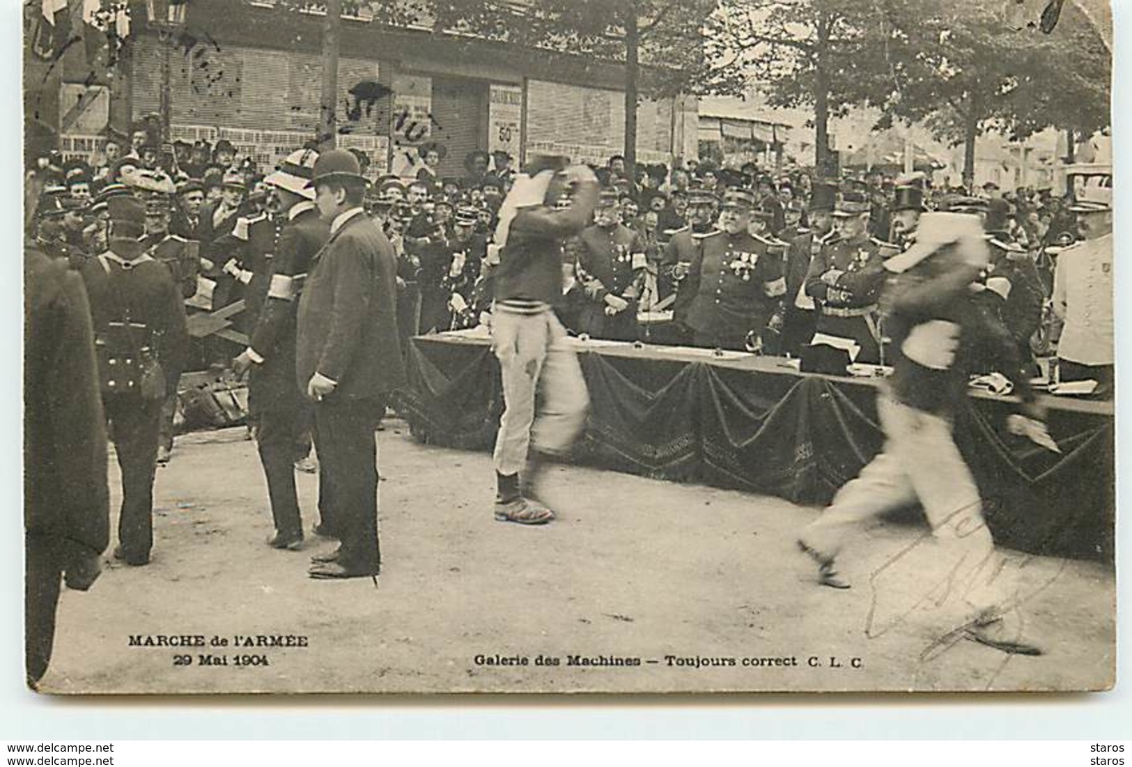 PARIS - Marche De L'Armée 29 Mai 1904 - Galerie Des Machines - Toujours Correct - Autres & Non Classés