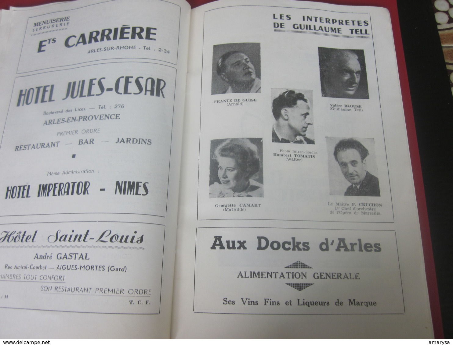 1951-ARLES-PROGRAMME MUSIQUE 7é REGIMENT GENIE MILITAIRE-GALAS ARTISTIQUES-CHORÉGRAPHIQUES-FOLKLORIQUE-CORRIDA-LA FLOTTE
