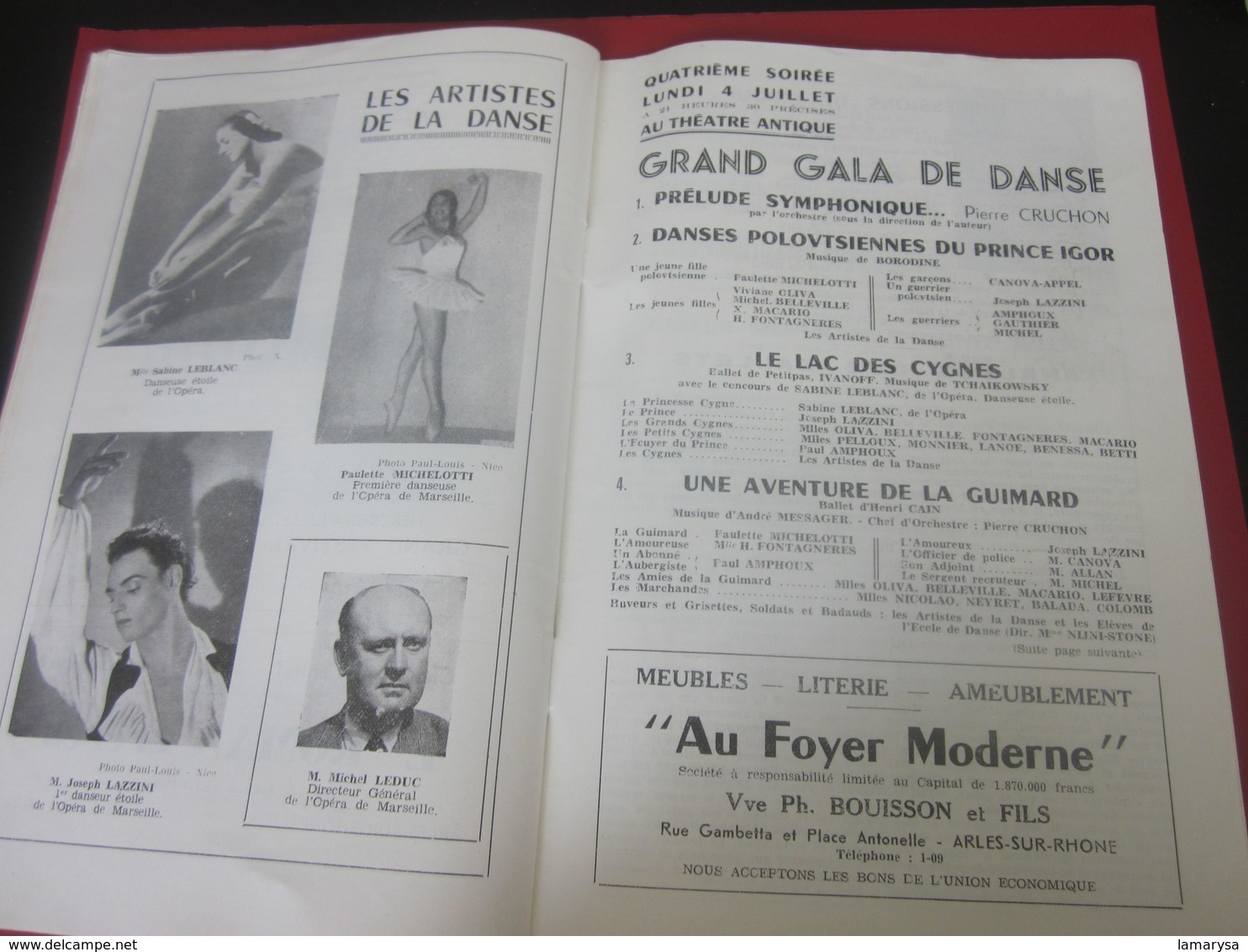 1951-ARLES-PROGRAMME MUSIQUE 7é REGIMENT GENIE MILITAIRE-GALAS ARTISTIQUES-CHORÉGRAPHIQUES-FOLKLORIQUE-CORRIDA-LA FLOTTE