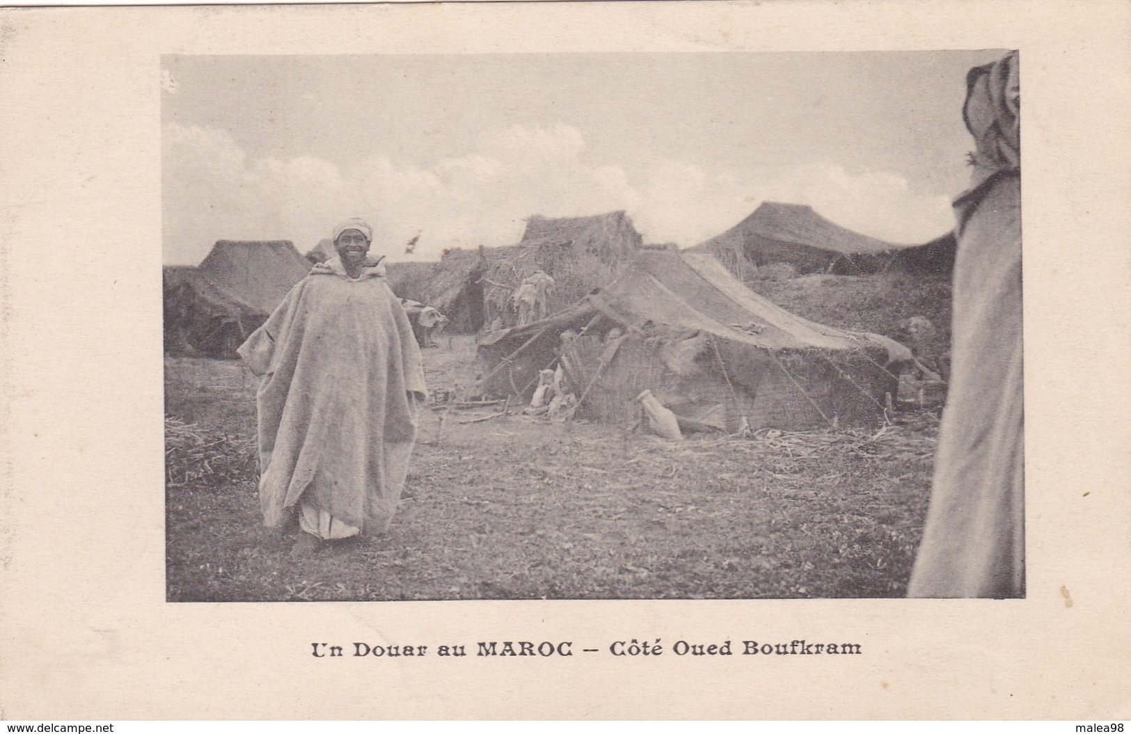 MAROC ,,,,UN  DOUAR  AU  MAROC ,,,, COTE OUED  BOUFKRAM,,,,TBE ,,,,  1917 - Other & Unclassified