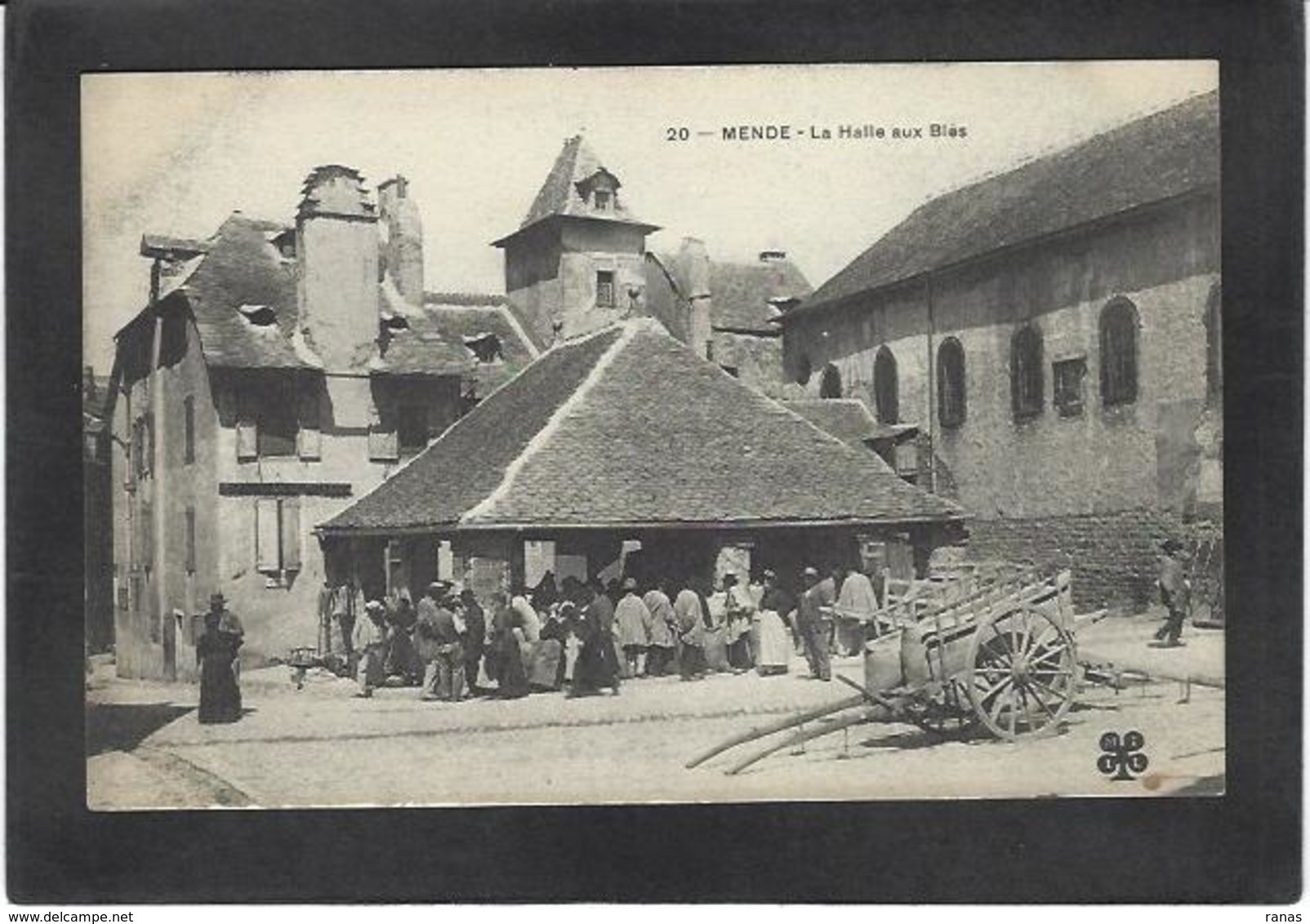 CPA Lozère 48 Mende Non Circulé Marché - Mende