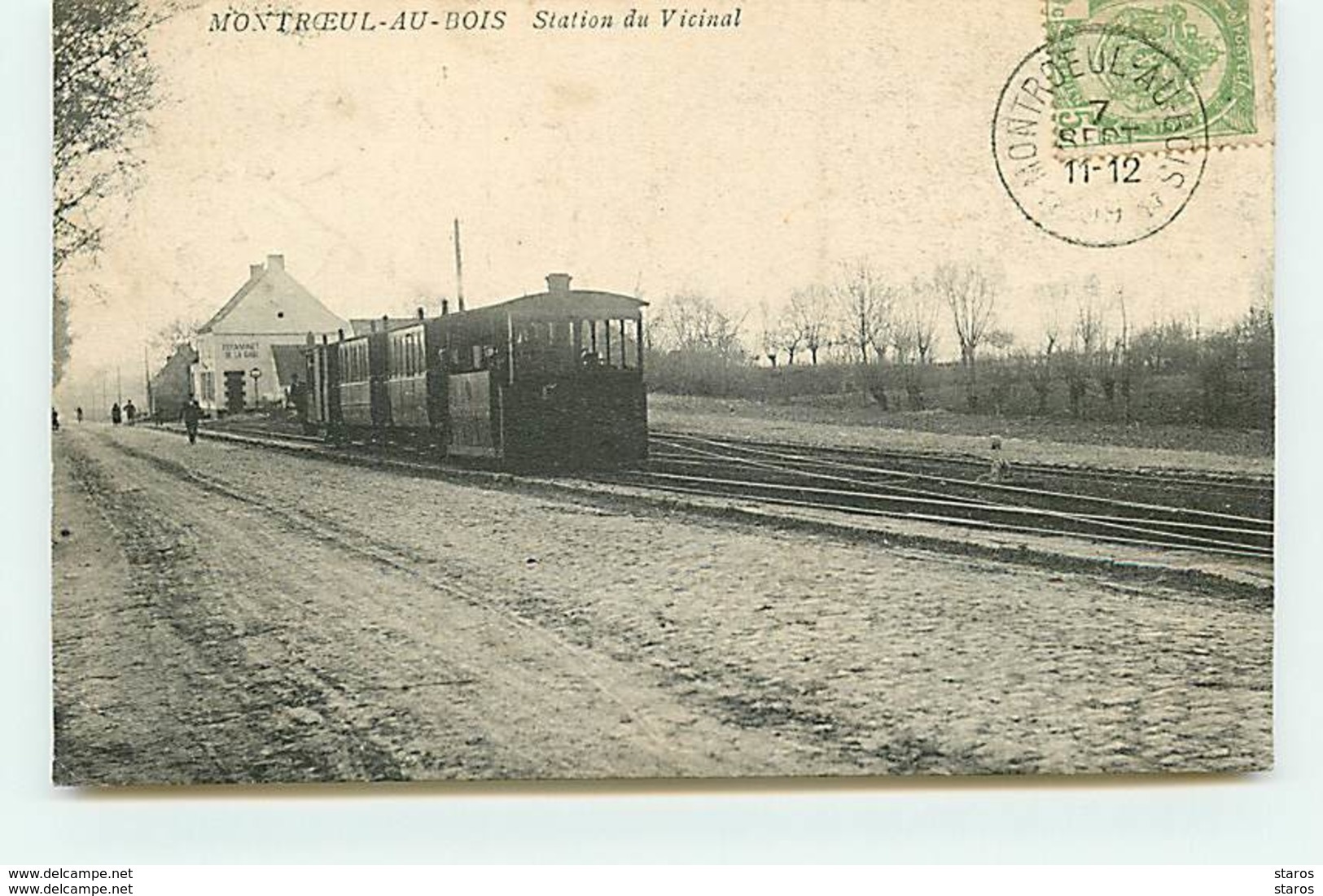 MONTROEUL-AU-BOIS - Station Du Vicinal - Autres & Non Classés