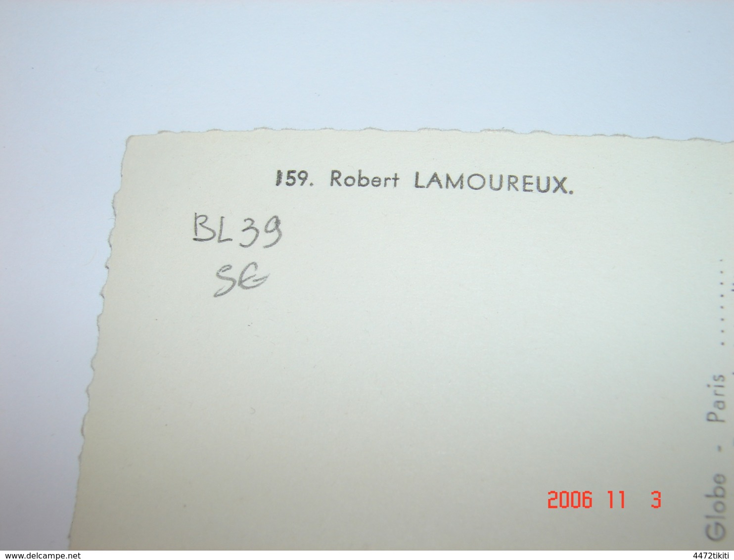 C.P.A.- Robert Lamoureux - Studio Harcourt - 1950 - SUP (BL 39) - Artistes