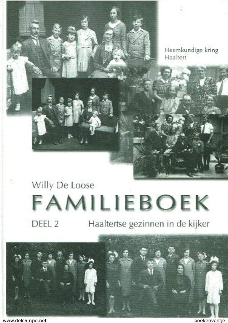 Familieboek Deel 2 - Haaltertse Gezinnen In De Kijker. - Autres & Non Classés