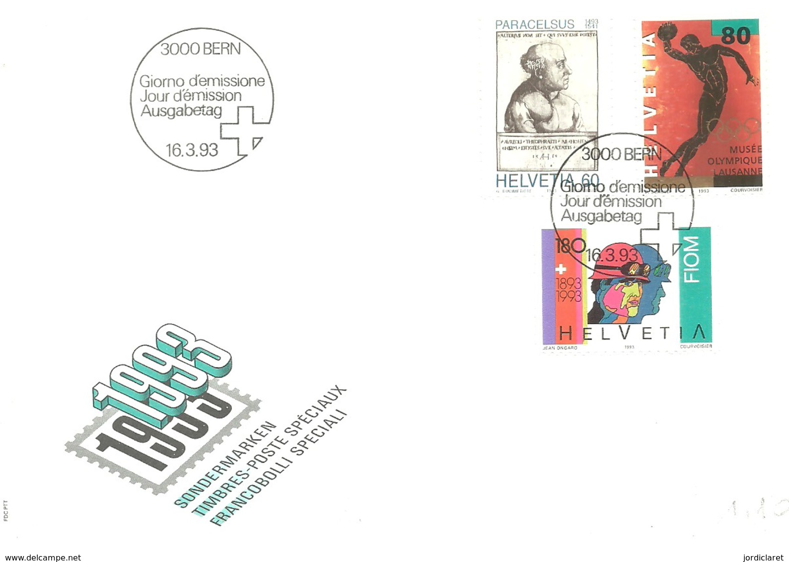 FDC 1993 - FDC