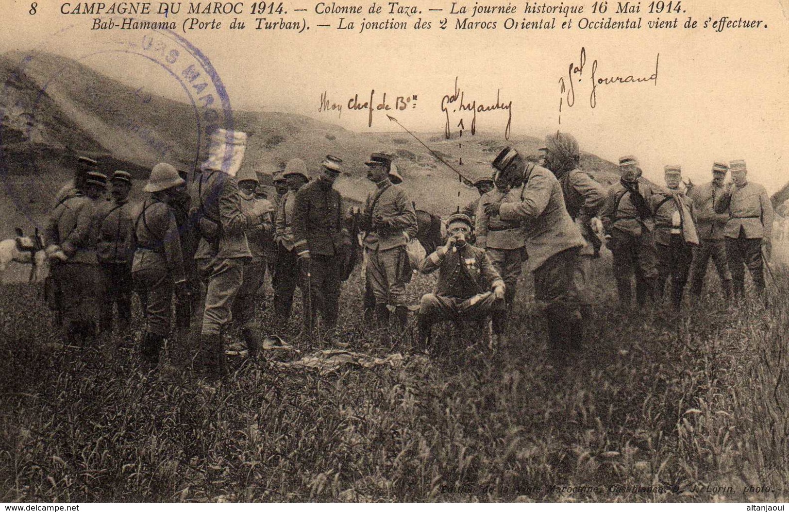 CAMPAGNE DU MAROC - 499 2 - Colonne De Taza- Une Journée Historique 16 Mai 1914- La Jonction Des 3 Marocs Orient.... - Sonstige & Ohne Zuordnung