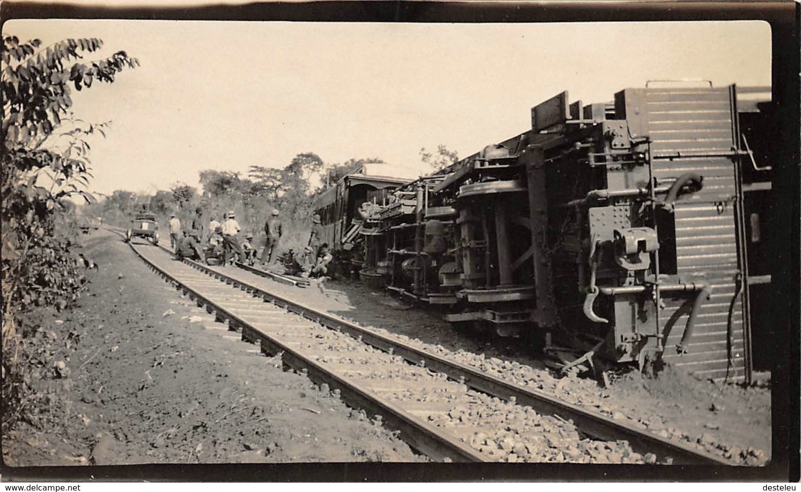 Foto Chemin De Fer Katanga CONGO - Autres & Non Classés