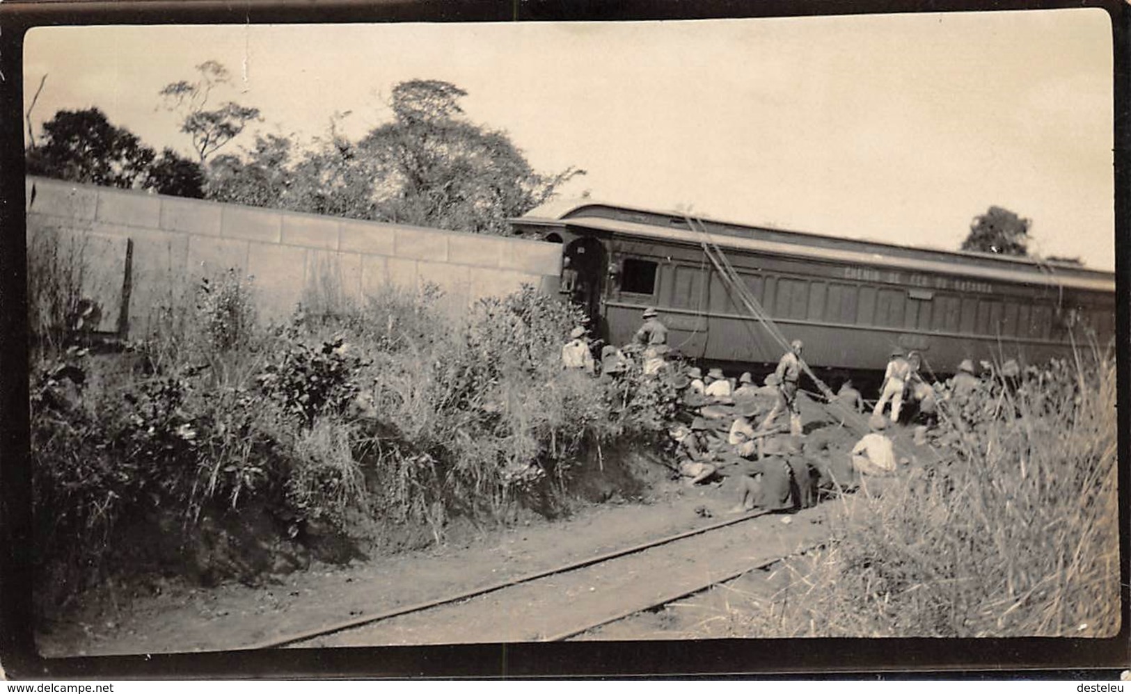 Foto Chemin De Fer Katanga 3  CONGO - Autres & Non Classés