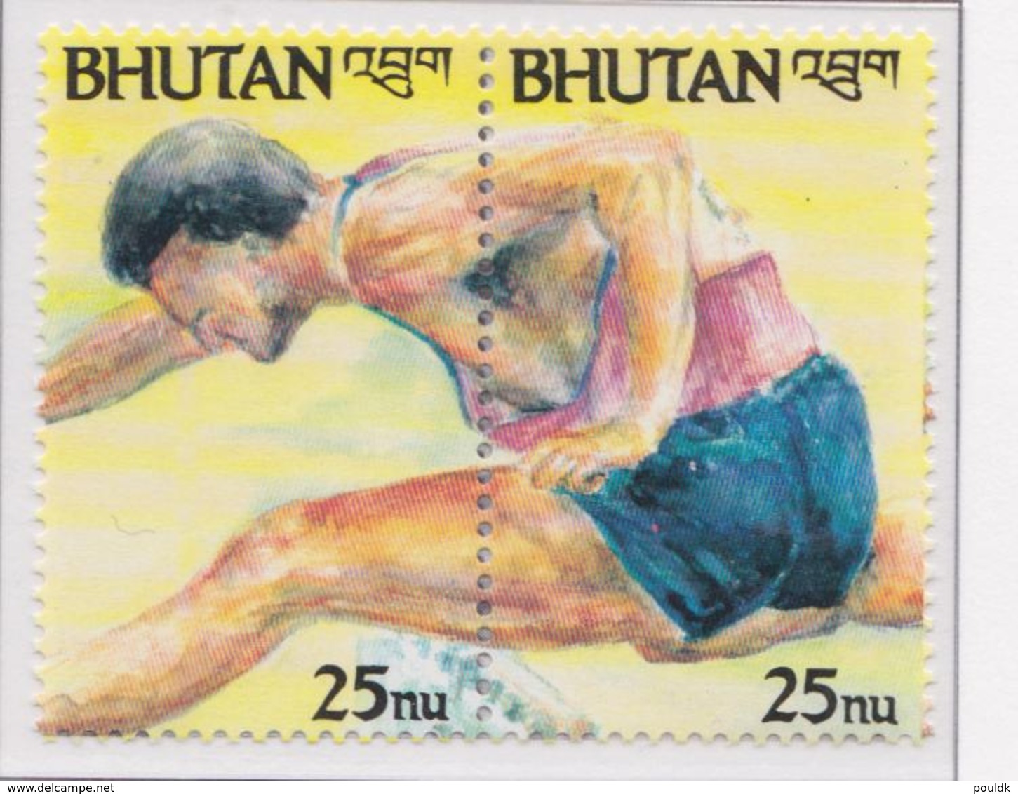 Bhutan 1992 Olympic Games Barcelona   MNH/** (H53) - Verano 1992: Barcelona