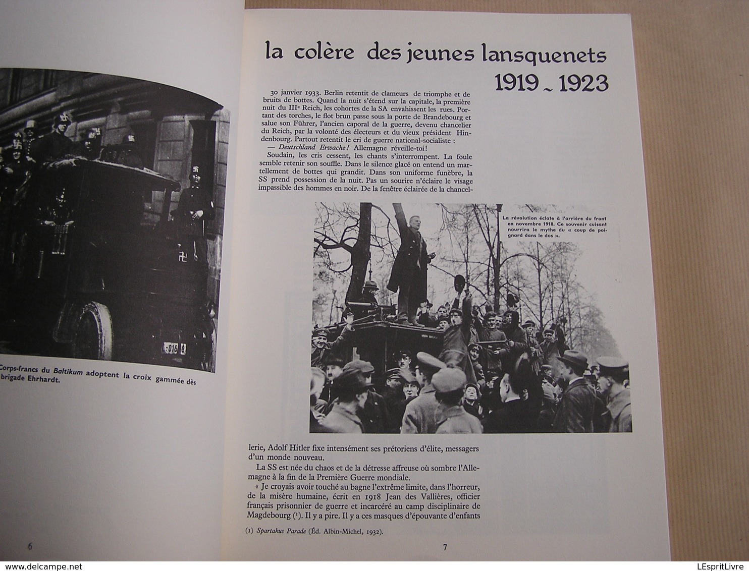 L' ORDRE SS Guerre 40 45 Armée Allemande Nazi Nazisme Hitler Heydrich Himmler Waffen SS Ordre Noir Schreck Goering - War 1939-45