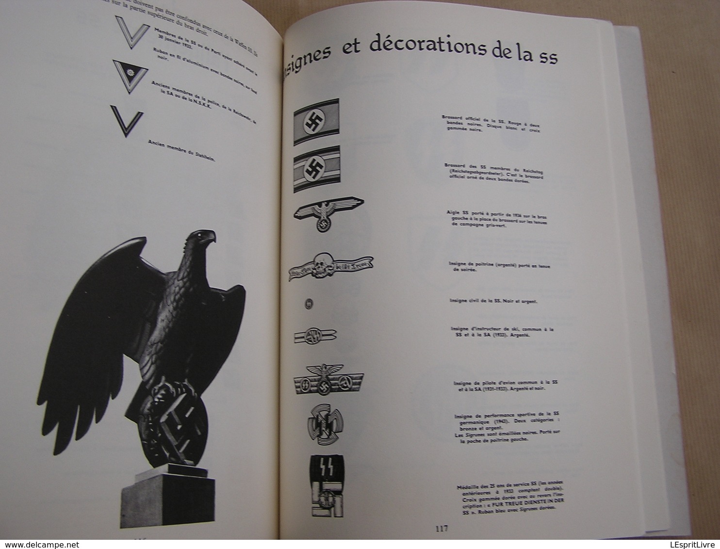 L' ORDRE SS Guerre 40 45 Armée Allemande Nazi Nazisme Hitler Heydrich Himmler Waffen SS Ordre Noir Schreck Goering