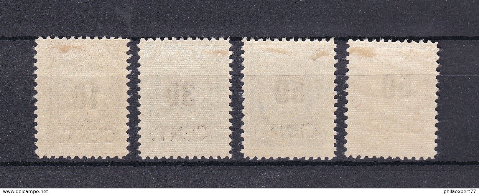 Memel - 1923 - Michel Nr. 193, 195, 197, 200 - Ungebr. - 26 Euro - Memelgebiet 1923