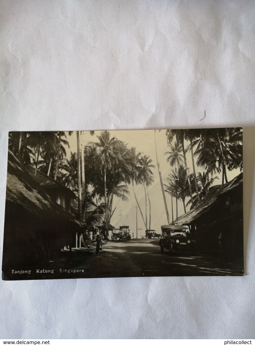 Singapore - Singapour // Carte Photo - RPPC // Tanjong Katon Ca 1927 - Singapore