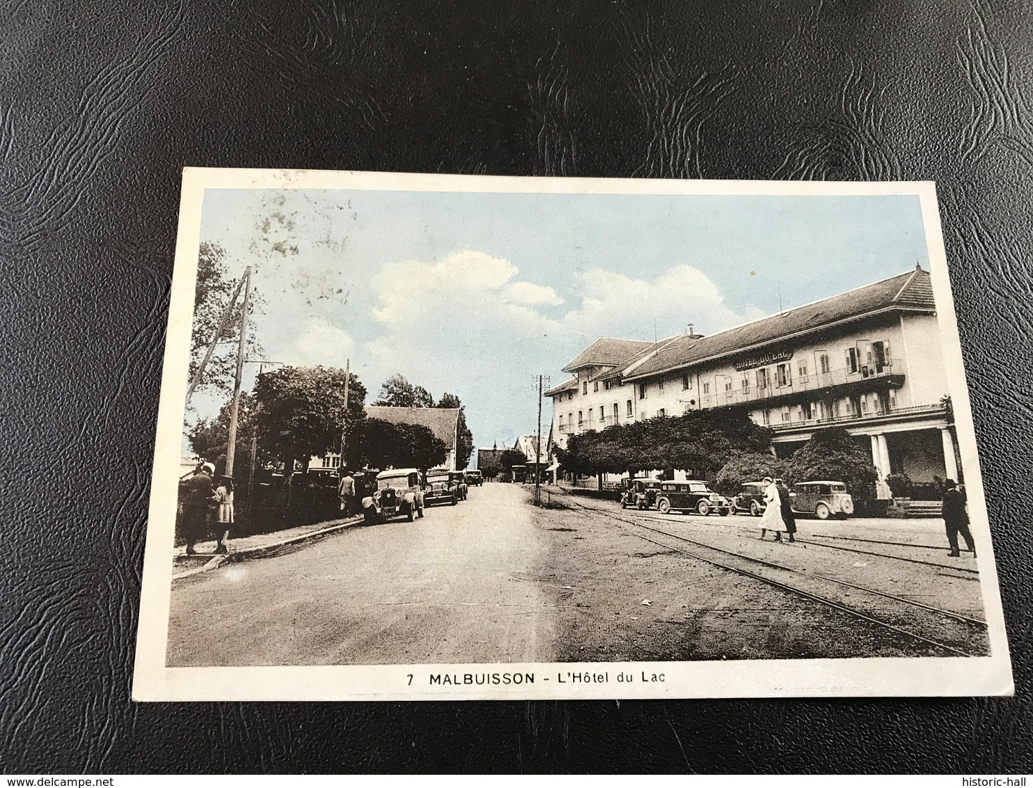 7 - MALBUISSON L’Hotel Du Lac - 1935 Timbrée - Autres & Non Classés