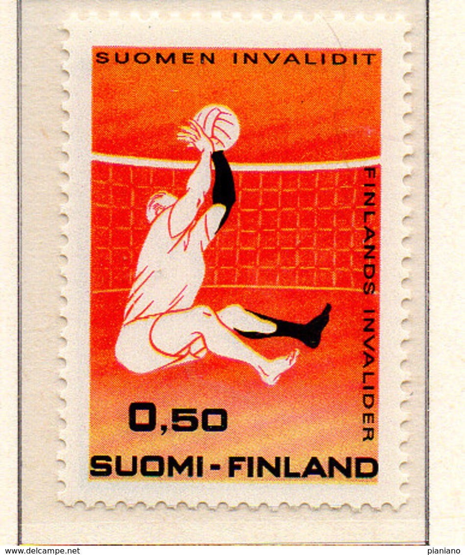 PIA - FINLANDIA - 1970 : Sport Degli Invalidi E 30° Dell'Unione Invalidi Civili E Di Guerra  - (Yv 642) - Handisport