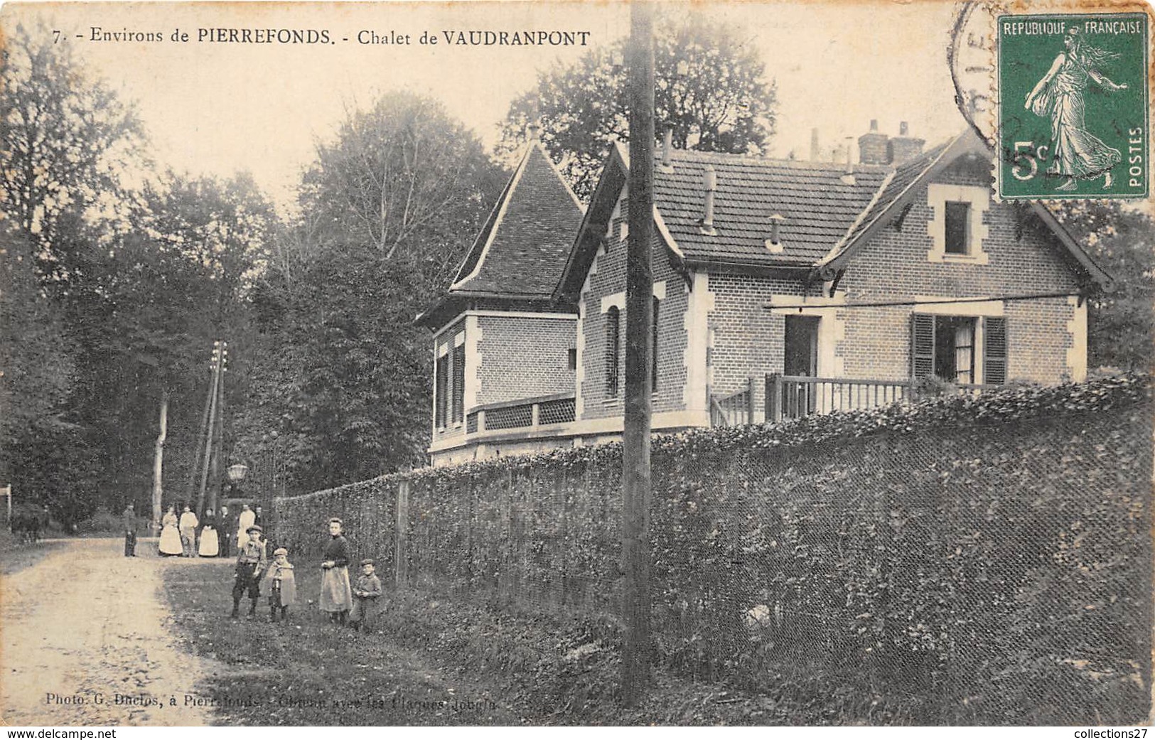 60-VAUDRANPONT- LE CHALET- ENVIRONS DE PIERREFONDS - Autres & Non Classés