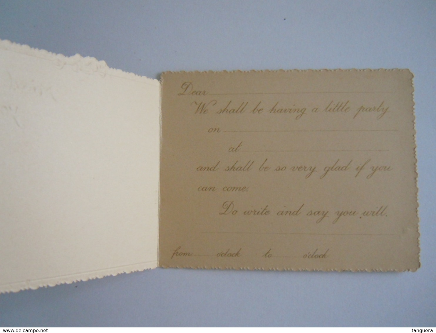 Mignonnette Mind You Come Invitation Mignonette 10.5 X 8 Cm - Andere & Zonder Classificatie