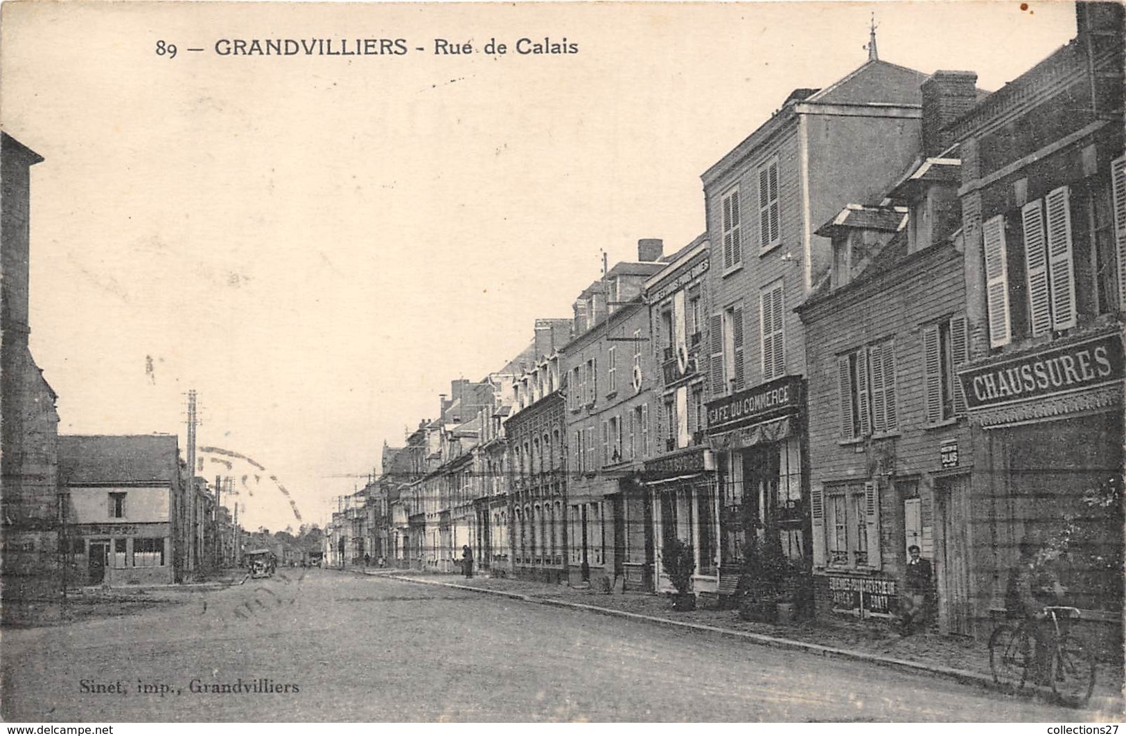 60-GRANDVILLIERS- RUE DE CALAIS - Grandvilliers