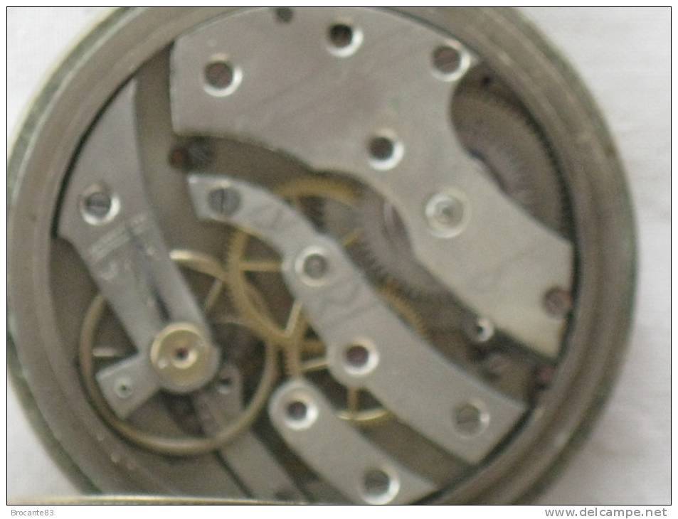 CHRONOMETRE ANCIEN EN ARGENT - Montres Gousset