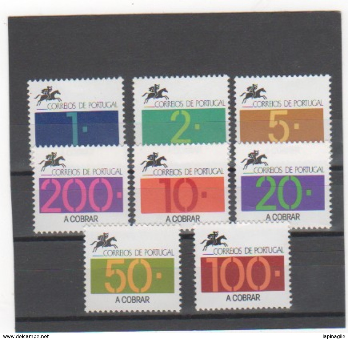 PORTUGAL 1992-93 TAXE YT N° 86 à 93 Neuf** MNH - Neufs