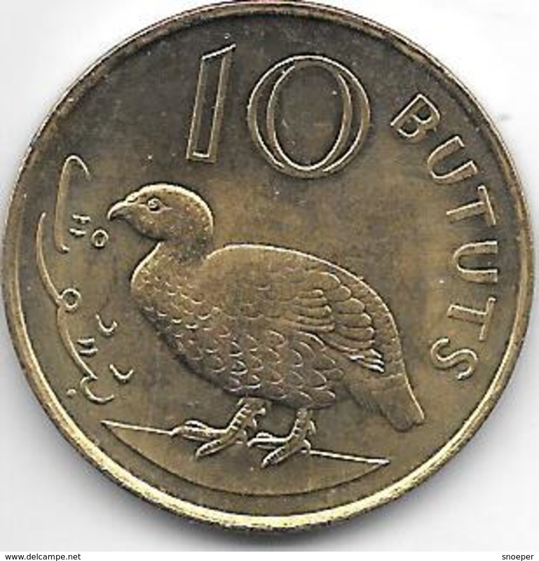 Gambia 10 Bututs 1998  Km 56  Unc - Gambie