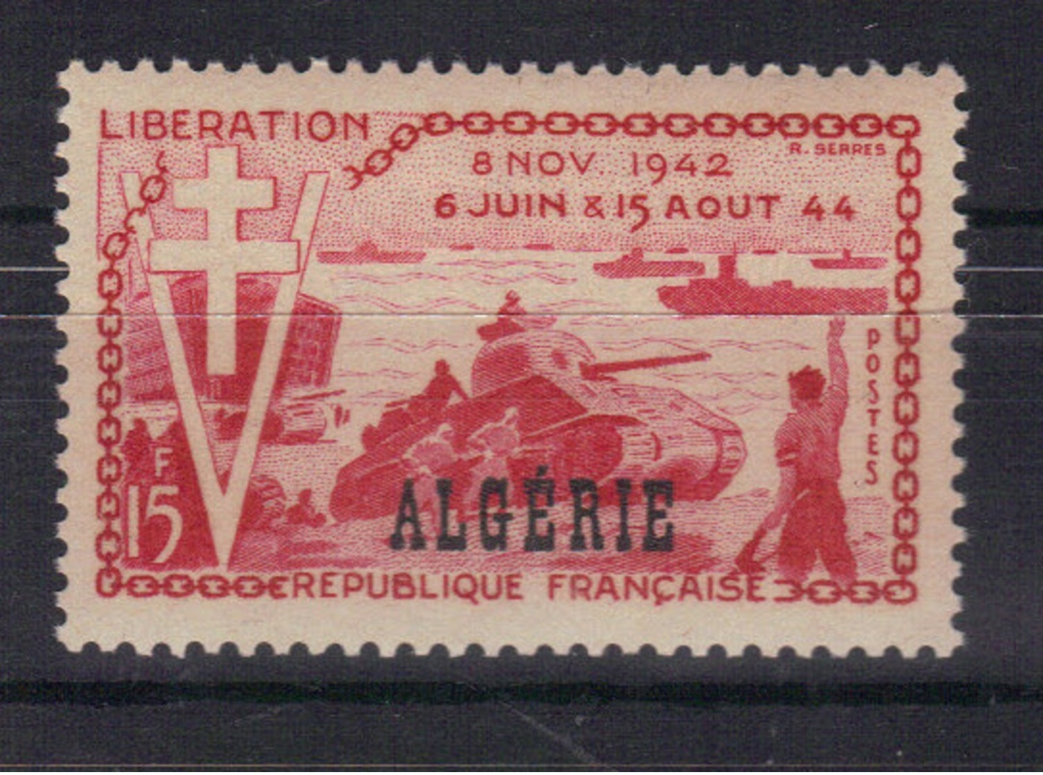 Algérie 1954 Yvert 312 Neuf** MNH (125) - Unused Stamps