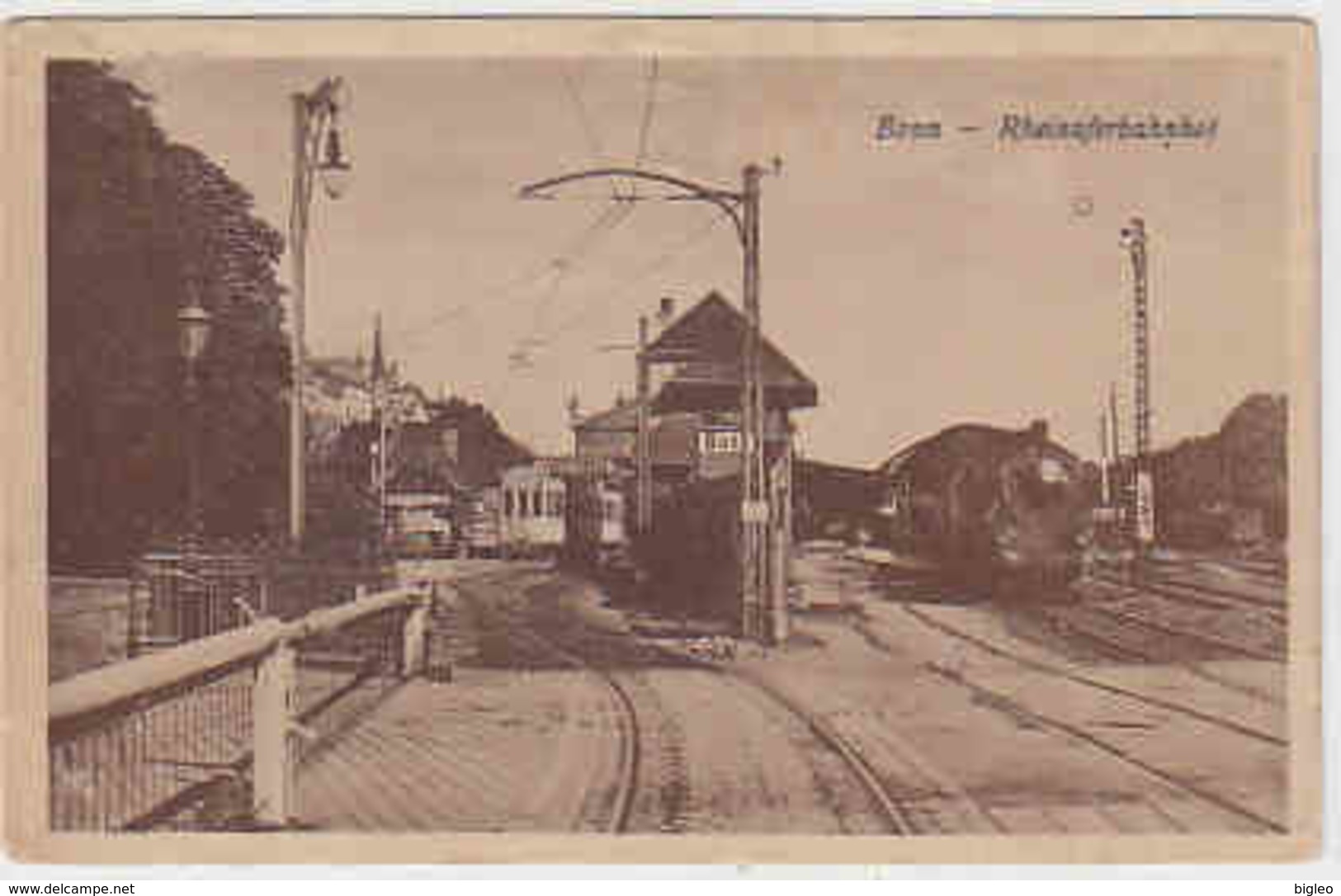 Bonn - Rheinuferbahnhof Mit Dampfzug    (A-74-100203) - Bonn