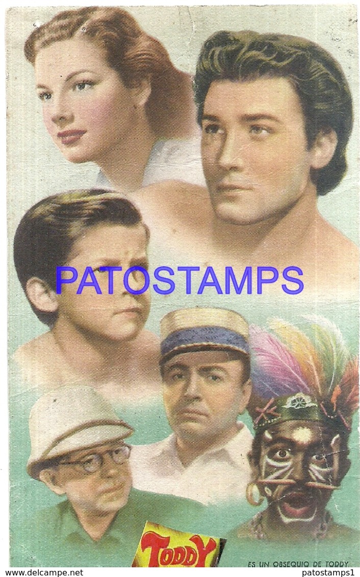 112744 ARGENTINA PUBLICITY COMMERCIAL TODDY BREAK NO POSTAL POSTCARD - Argentina