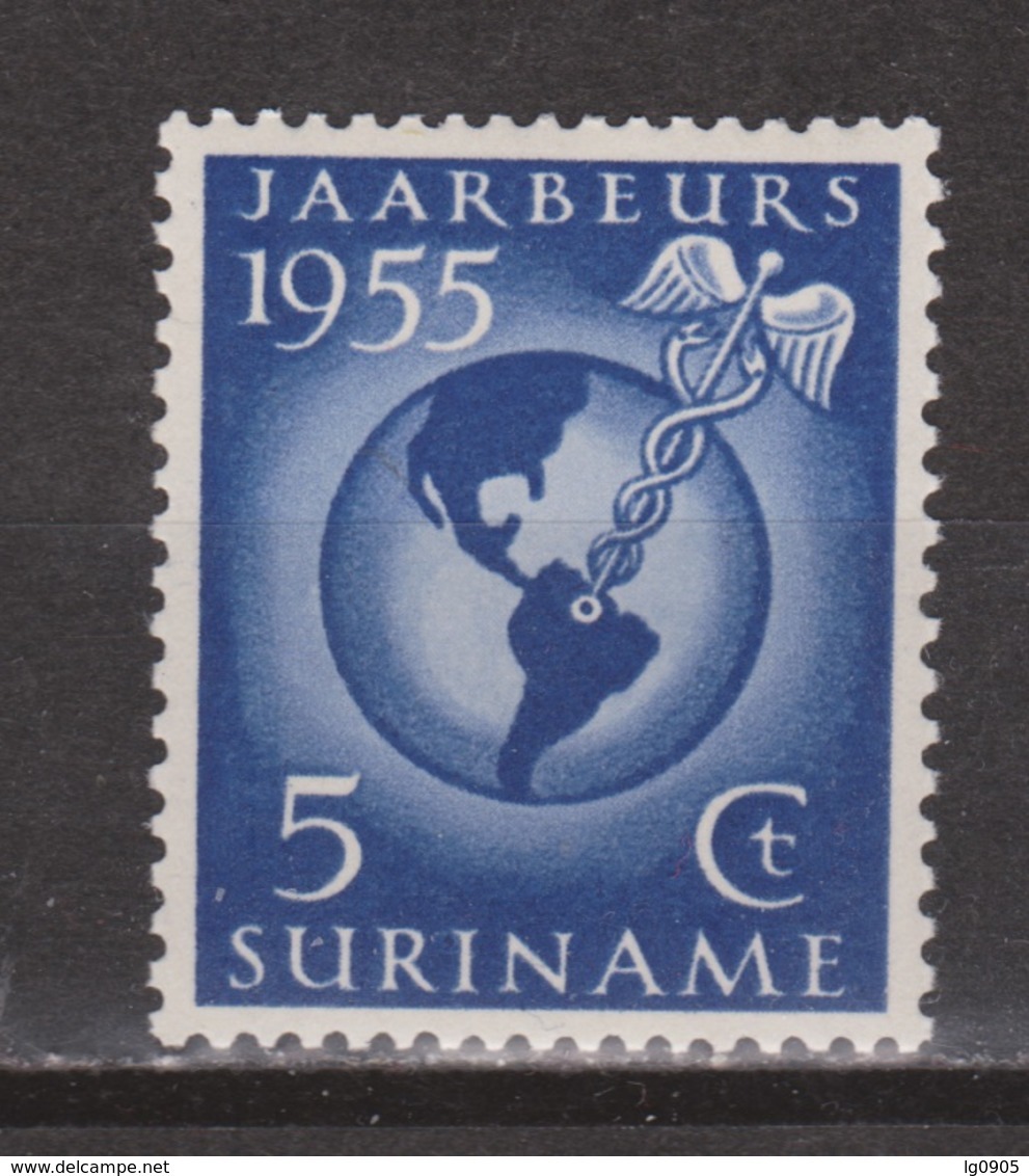 Suriname 323 MNH ; Jaarbeurs Paramaribo 1955 NOW SPECIAL SURINAME SALE - Suriname ... - 1975