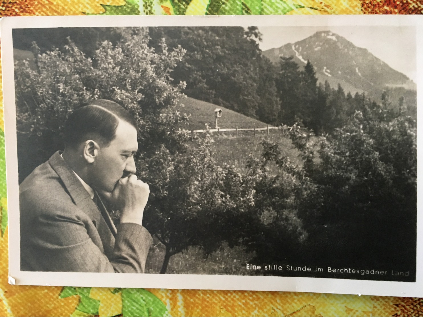 AK Propaganda Berchtesgaden/Obersalzberg A Hitler - Personaggi Storici