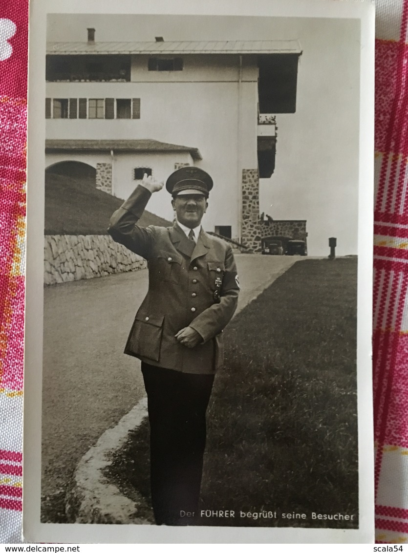 AK Propaganda Berchtesgaden/Obersalzberg A Hitler - Historische Persönlichkeiten