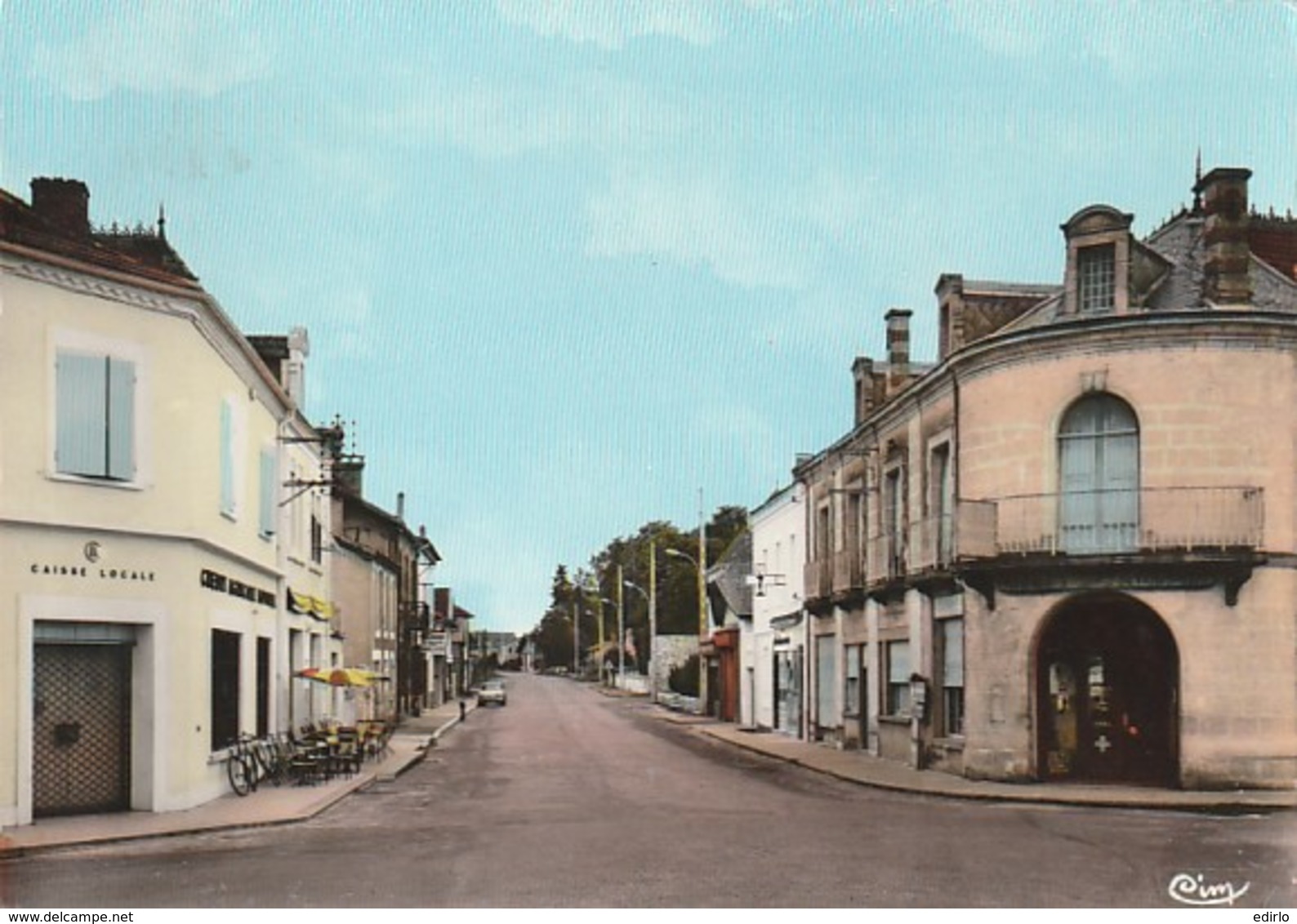 ***  40  ***  GABARRET  Route De Lapeyrade - Timbrée 1957 TTBE - Gabarret