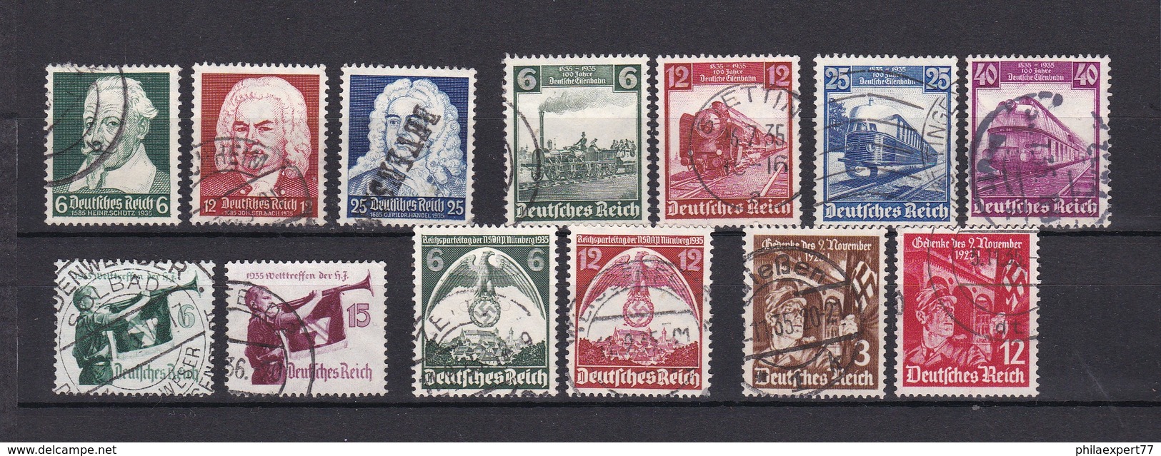 Deutsches Reich - 1935 - Sammlung - Gest. - 20 Euro - Gebraucht