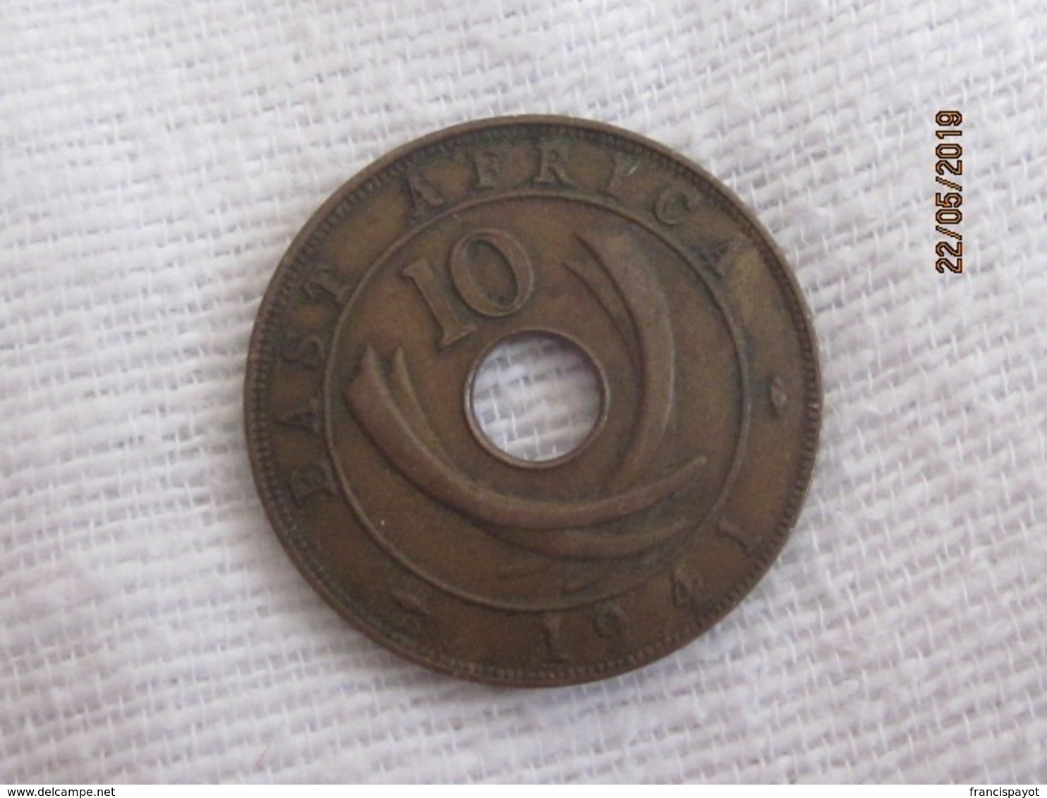 British East Africa: 10 Cents 1941 - Colonia Britannica