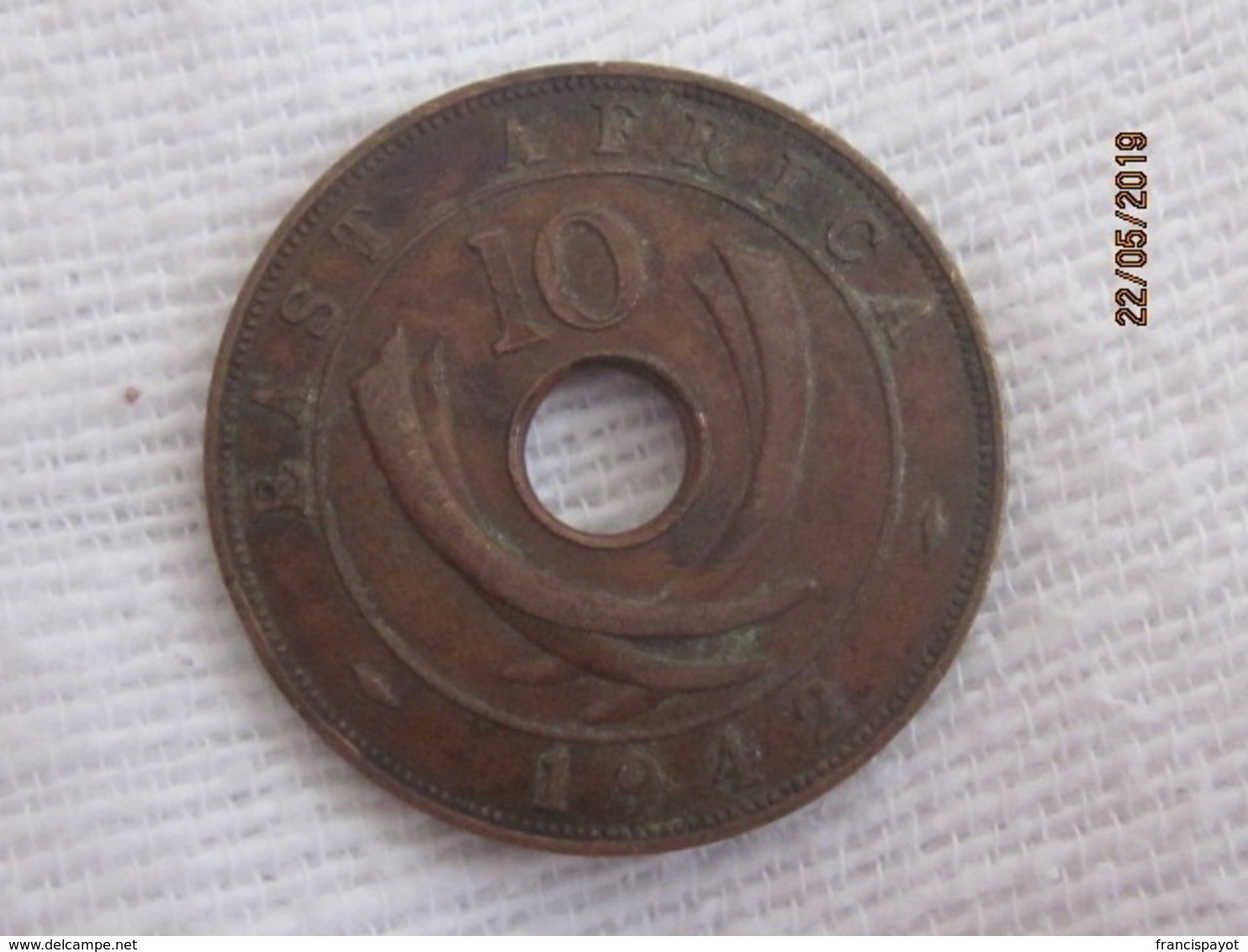 British East Africa: 10 Cents 1942 - Colonia Británica