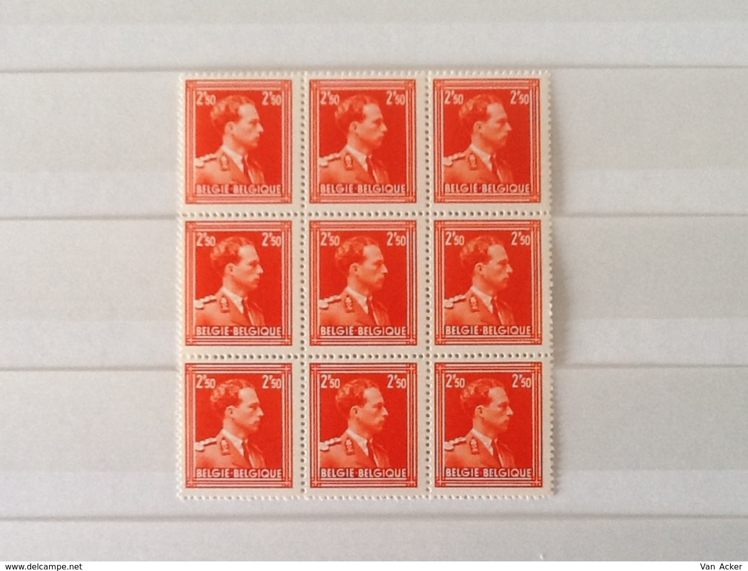 Nr.846** Leopold III Open Kraag. - Unused Stamps