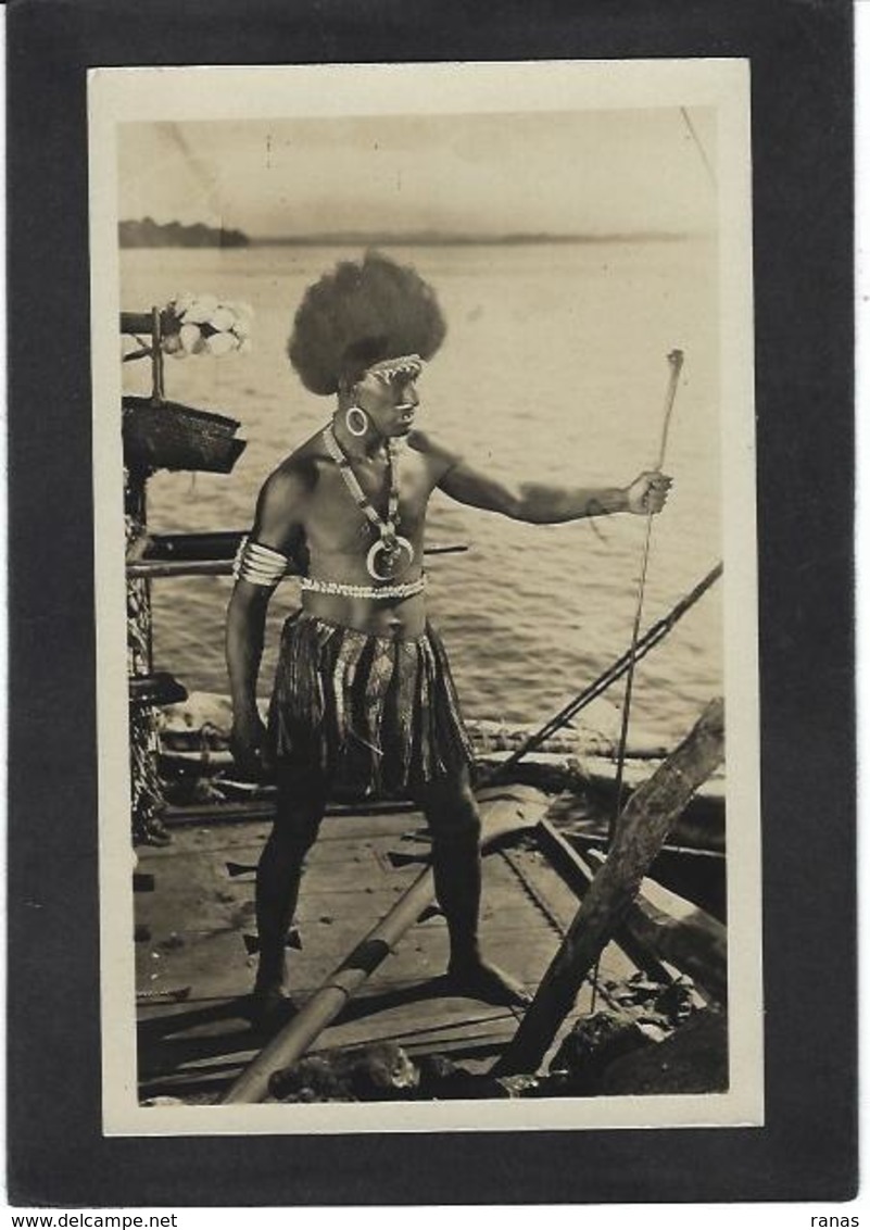 CPA Fidji Océanie Ethnic Type Carte Photo RPPC Non Circulé - Fiji