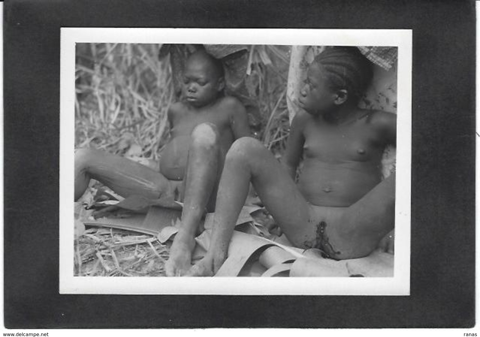 Photo Cameroun Cameroon R. Pauleau Photographe Nu Féminin Femme Nue Nude Excision - Cameroon