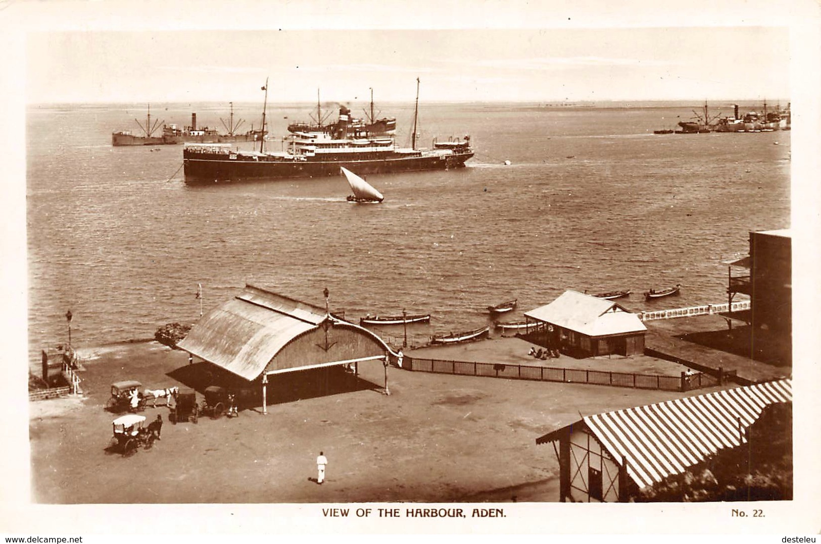 View Of The Harbour  Aden Yemen - Yémen