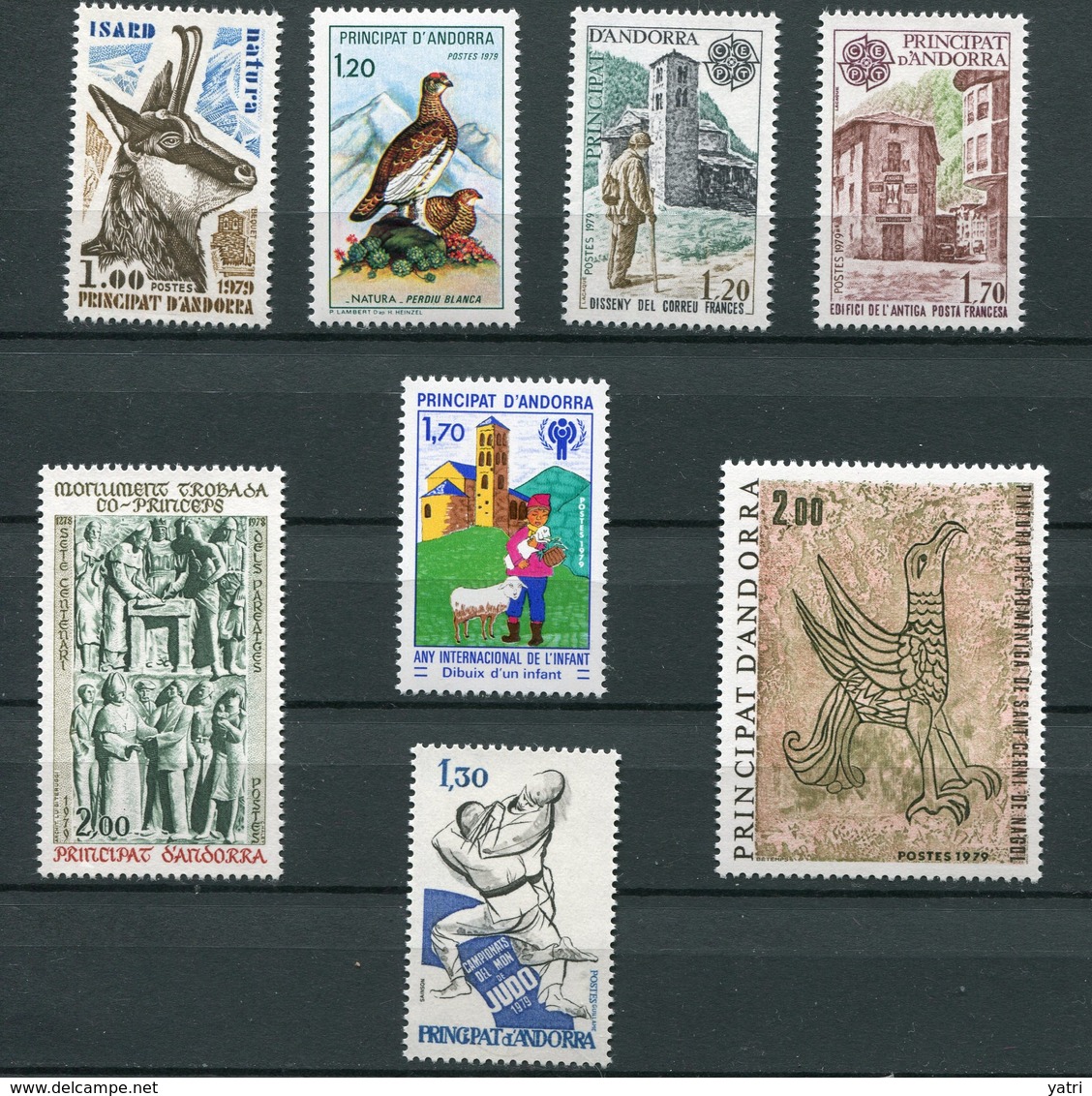 Andorra Francese - 1979 - Annata Completa / Complete Year Set ** MNH / VF - Annate Complete