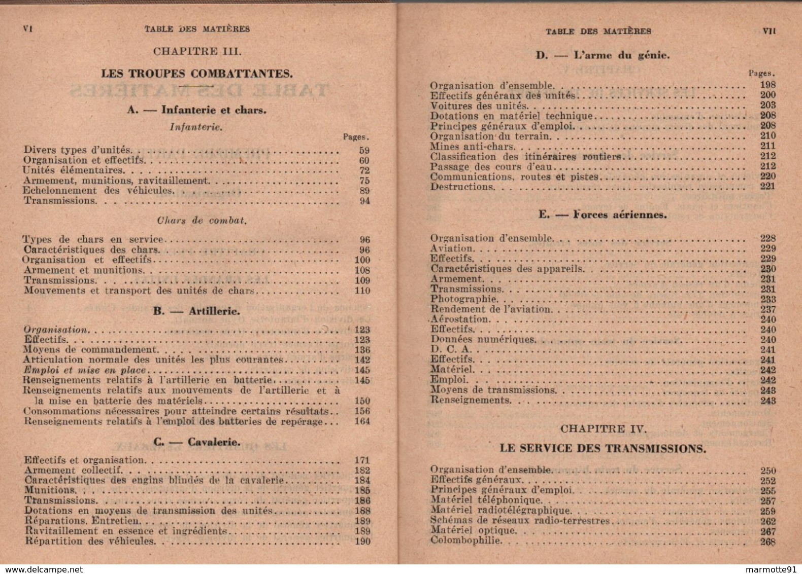 AIDE MEMOIRE POUR TRAVAUX D ETAT MAJOR 1938 - Français