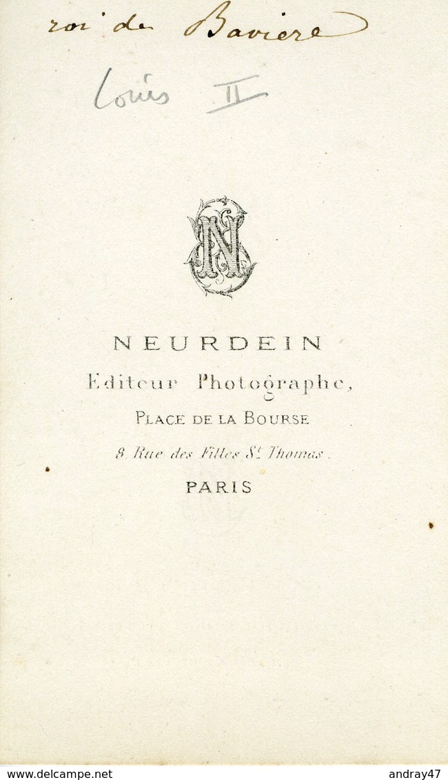 LOUIS II ROI DE BAVIERE, Photo NEURDEIN - Célébrités